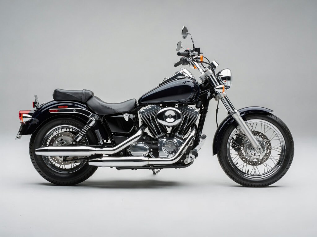 Cruiser motorcycle (illustrative)